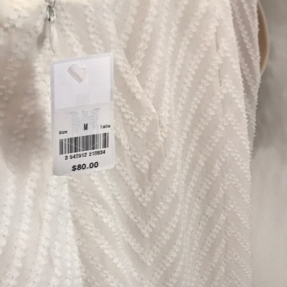 Molly Bracken dress white textured chevron - Picture 7 of 7